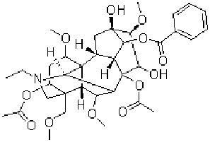  乙酰烏頭堿 77181-26-1